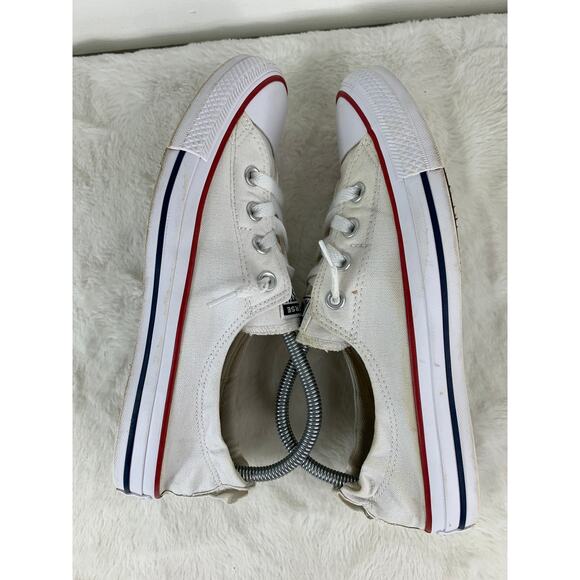 Converse Shoreline Ox Womens Size 10 White Slip On Shoes 537084F - Picture 5 of 8